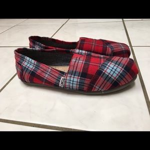 Toms Classic Women’s 8.5 plaid